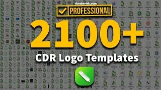 2100+ Professional Logo Templates In CDR Files |Sheri SK| |CDR Logo Download|