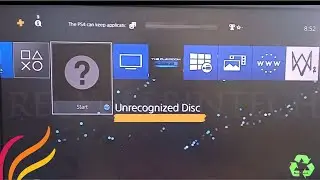 Unrecognized disc on ps4 !! Disc not reading