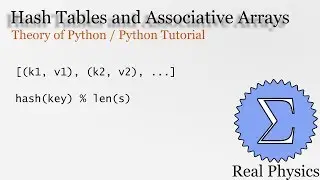 Hash Tables and Associative Arrays (Theory of Python)