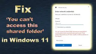 How to fix 