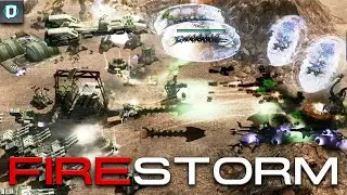 Im Back ! | Firestorm - C&C 3: Tiberium Wars Mod, 2v2 Vs Brutal Ai, Multiplayer Gameplay - 2023