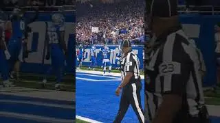 Kerby Joseph CELEBRATES red zone INT on Sunday Night Football | Detroit #Lions #shorts