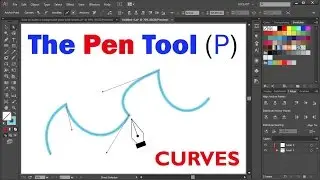 How to Use the Pen Tool in Adobe Illustrator - Curves