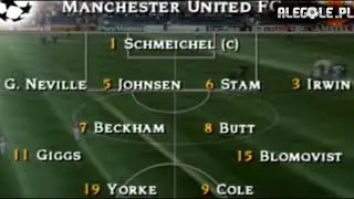 Manchester United - Bayern Munich. Final 1999-2000 League Champions