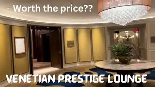 Prestige Lounge - The Venetian Las Vegas - Let Me Show You What You Get.