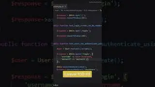 Laravel TDD #3 