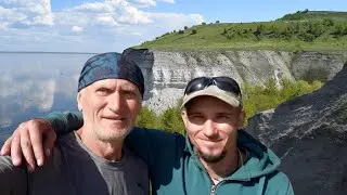 Велопутешествие из Волгограда в Саратов! Встреча и знакомство с  Владимиром Олейником | Ветер | Ep5
