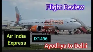 Air India Express IX1496 Ayodhya to Delhi Flight Review