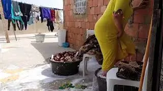 روتيني في الغسيل و تعبانة 3