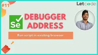 Run your test script in the existing browser [Selenium - Java] | LetCode