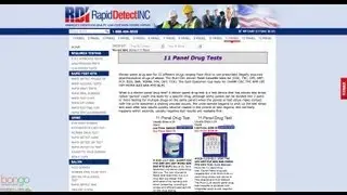 Rapid Detect's 11 Panel Drug Test