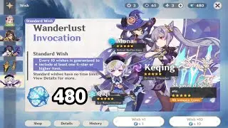 Genshin Impact: My Standard Banner Luck