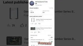 PHP Development Tricks Channel Stats | Subscribers, Views & Growth! 