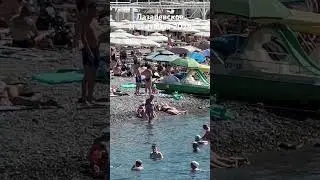 #Lazarevskoe #Sochi #best #beach #Black #Sea #paradise #vacation #summer #holidays #today #2024