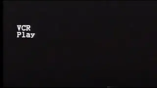 VCR starting playing a VHS video tape screen VFX - VFX for video Editing 