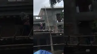Duplex Building Plastering work 