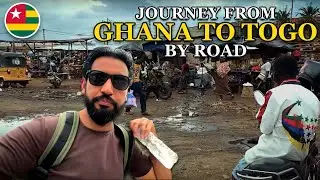It Is Not Easy To Cross Border In Africa (Togo 🇹🇬) || Ghana to Togo Travel Vlog