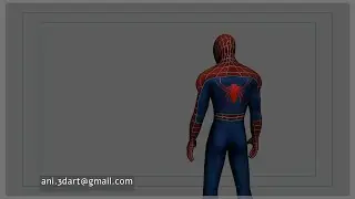 SpiderMan Back Flip Animation free time work