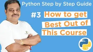 How to get the best out of this course
