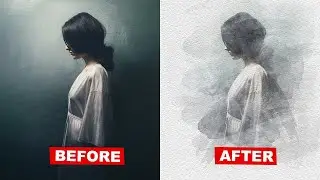 How to Create a Watercolor Painting Effect in Photoshop - Photoshop Tutorial