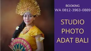 TERMURAH! WA 0812 3963 0889, Photo Studio Pakaian Adat Bali Di Bali