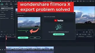 How to solve wondershare filmora X export problem | filmora X export problem | filmora x not export