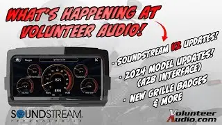 What's happening at Volunteer Audio! Soundstream V2, 2024 Model Updates (A2B Interface), and more!