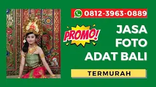 RECOMMENDED! WA 0812 3963 0889, Studio Foto Pakaian Adat Bali