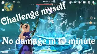 Oceanid Event Challenge myself - Genshin Impact (can I dodge all oceanid attack within 10 minute?)