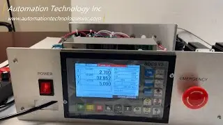 Running 2 Axis DDCS CNC Motion Control System with MPG, NEMA 23 Stepper Motor