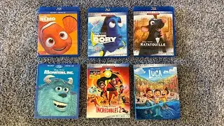 My Favorite Disney Pixar Blu-rays!