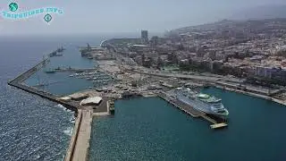 Круизный порт в Санта-Крус-де-Тенерифе, Испания