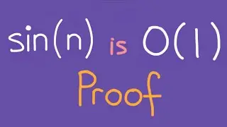 Prove sin(n) is O(1)