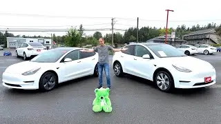 Tesla Model 3 vs. Tesla Model Y - A Practical Comparison!