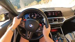 CarBahn/Steve Dinan-Tuned 2022 BMW M4 Competition - POV Canyon Drive (Binaural Audio)