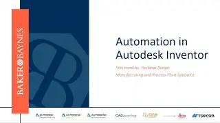 Automation in Autodesk Inventor Part 3   iLogic