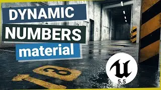 Dynamic Numbers Material Made Easy! Unreal Engine Tutorial