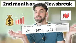 My 2nd Month Writing on Newsbreak (EARNINGS) 💸 plus tips for new writers