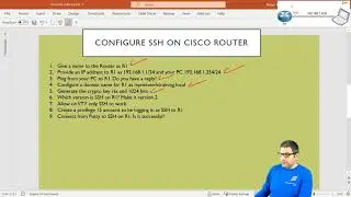 Configuring SSH on Cisco IOS