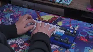 Thebloodyez 70o with lubed MX Blacks Typing Sounds