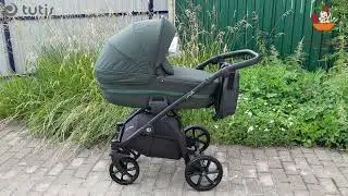 Коляска Tutis Uno 3+ Pistachio 144 | Коляска полностью в эко-коже
