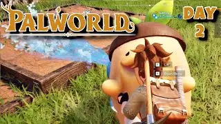 Palworld Multiplayer My 1st Raid & Making Friends