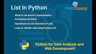 Python 8: Mastering List Operation In Python || List Slicing, List Manipulation, List Methods