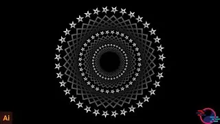 How to Make Geometric Background Design In Adobe Illustrator