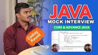 Java MOCK Interview For Freshers | Core & Advance Java | Coding Round