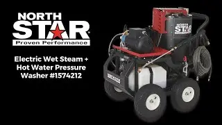 NorthStar Electric Wet Steam + Hot Water Pressure Washer #1574212