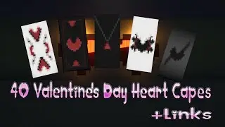 40 Valentine's Day Unique Heart Capes!!!!❤️❤️❤️+ Links *Working*