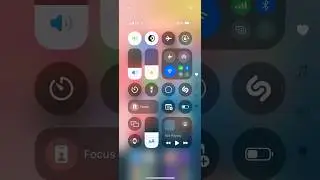 New Control Centre in iOS 18 #ios18 #iphone #reels #shorts #trending #shortvideo #reels #reelsindia