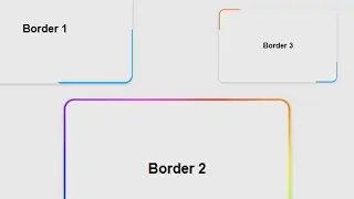 Custom Border Animations With CSS  | Animated Border CSS