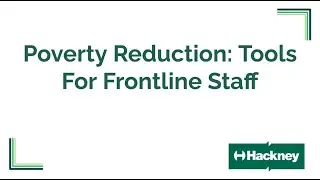 Poverty reduction  Tools for frontline staff – 05 09 2024